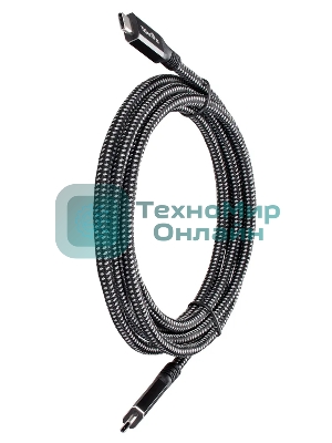 Кабель USB4 TypeCM/CM 8K@30Hz, 40Gbps, PD 240W, медь Telecom 1.5м TUS840-1.5M