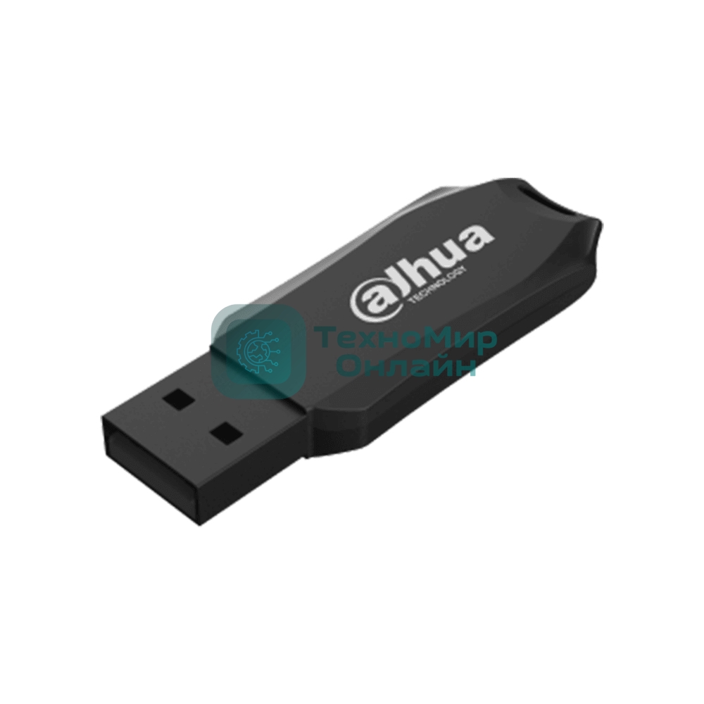 Флешка USB Dahua U176 (DHI-USB-U176-20-32G), 32Gb, USB 2.0, R/W 25/10, черный