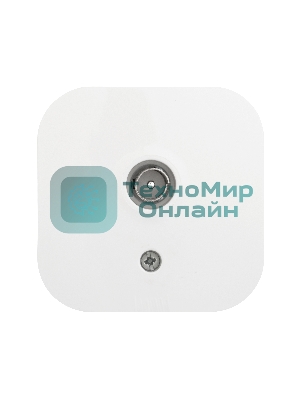 Розетка телевизионная Quteo TV БЕЛ Quteo Розетка TV БЕЛ