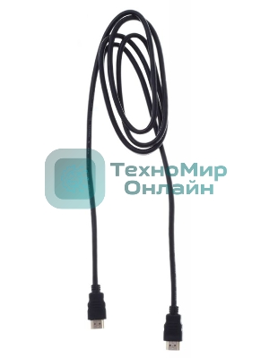Кабель аудио-видео Buro HDMI (m)/HDMI (m) 1.8м. феррит.кольца позолоченные контакты черный