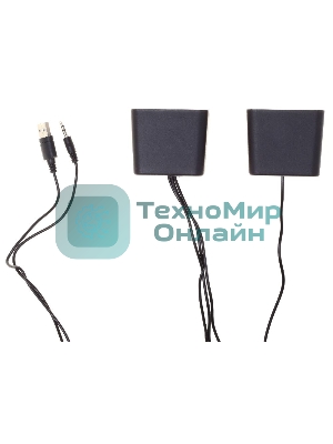 Акустическая система Oklick OK-331 2.0 черный 6Вт