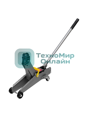 Домкрат Matrix гидравлический подкатный 2 т h подъема 135–385мм в пласт. кейсе master