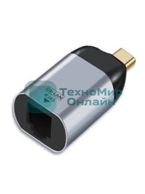 Переходник Type-C папа на RJ45 мама