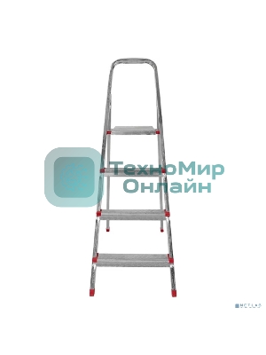 Стремянка металлическая Rexant 4 ступеньки, усиленный профиль