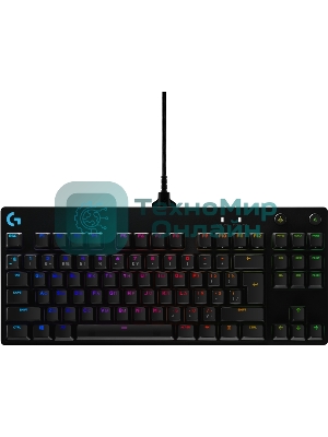 Клавиатура Logitech Gaming PRO проводная, USB Type-A, чёрный