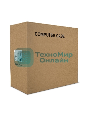 Компьютерный корпус Minitower ExeGate EX286412RUS BA-309 (mATX, без БП, 2хUSB, HD аудио, черный)