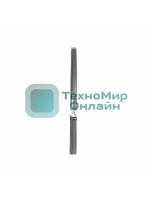 Термоусаживаемая трубка Rexant 7,0/3,5 мм, серая, упаковка 50 шт. по 1 м