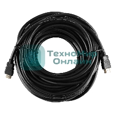 Кабель аудио-видео Buro HDMI (m)/HDMI (m) 15м. черный