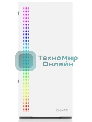 Компьютерный корпус ZALMAN S5, ATX, WHITE, WINDOW, 2xCOMBO (3.5