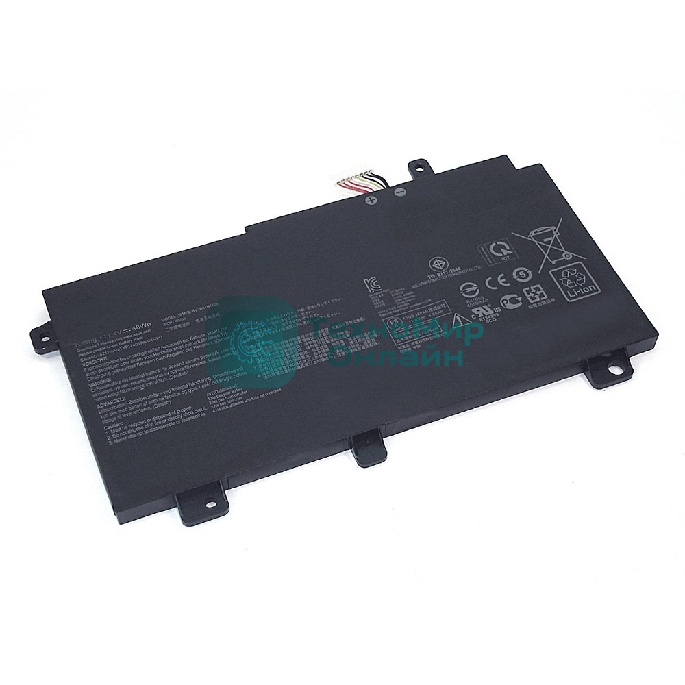 Аккумуляторная батарея для ноутбука Asus FX504 (B31N1726) 11,4V 48Wh черный