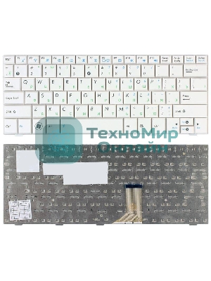 Клавиатура для ноутбука Asus Eee PC 1005HA 1008HA 1001HA 1001px белая
