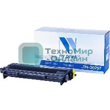 Картридж NVPrint совместимый Brother TN-2075T для HL-2030R/2040/2070NR/FAX-2920R/2825/DCP-7010R/7025/MFC-7420R/7820NR (2500k)