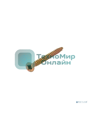 Саморез универсальный Kranz 3.5х35, желтый цинк, пакет (25шт.)