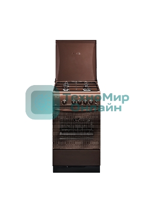 Плита газовая Gefest ПГ 3200-06 К19 коричневый, конфорок 4 шт, духовка 42 л, 50 см x 85 см x 57 см