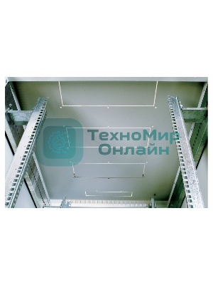 Шкаф коммутационный ЦМО ШТК-М-42.8.8-1ААА 42U 800x820мм пер.дв.стекл задн.дв.стал.лист 2 бок.пан. направл.под закл.гайки 500кг серый