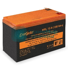Батарея для ИБП ExeGate EX285659RUS HRL 12-9 (12V 9Ah 1234W, клеммы F2)