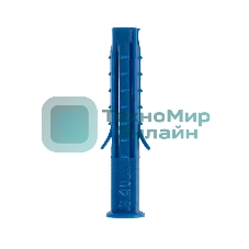 Дюбель распорный Kranz 6х40, синий, пакет (100 шт./уп.)