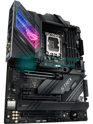 Материнская плата ASUS ROG STRIX Z690-E GAMING WIFI, LGA 1700, Intel Z690, 4xDDR5, 6xSATA, 3xM.2, 1xPCI-E 5.0 x16, 1xPCI-E 4.0 x4, 1xPCI-E 3.0 x4, 1xPCI-E x1, 1xHDMI, 1xDP, 1x 2.5Gb LAN, 4xUSB-A 2.0, 4xUSB-A 3.2 Gen 1, 2xUSB-A 3.2 Gen 2, 1xUSB-C 3.2 Gen 2, 1xUSB-C 3.2 Gen 2x2, 5x3.5 мм, 7.1, ATX