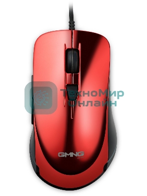 Мышь проводная GMNG 850GM красный, 7200 dpi, USB, кнопки - 6