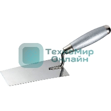 Кельма Matrix из нерж. стали, 160x84 мм, деревянная ручка MASTER