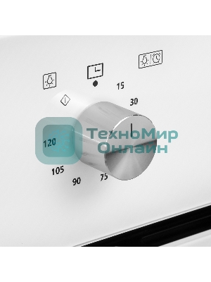 Шкаф духовой газовый с электрическим грилем Maunfeld MOGS703W, встраиваемый