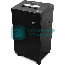 Уничтожитель документов ГЕЛЕОС УА92-7+, DIN P-7 (7 ур-нь секр.), фрагмент 0,8х1мм, 6-7 лист (70г/м2), 92 литра