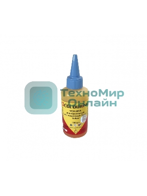 Чернила для принтеров Canon универсальные Yellow 100 мл водн Colouring