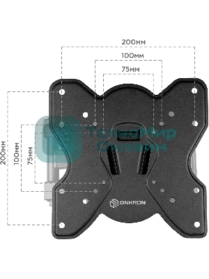 Кронштейн ONKRON M1S для телевизора 17