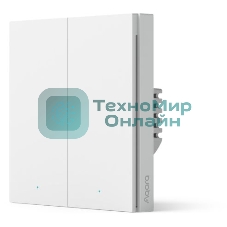 Выключатель умный двухклавишный Aqara Smart Wall Switch H1 (WS-EUK02)