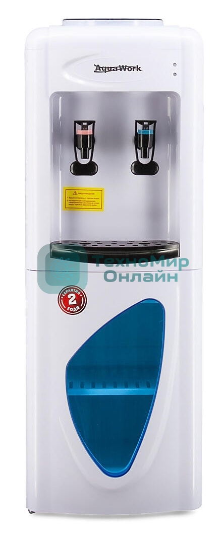 Кулер Aqua Work 0.7LDR напольный, электронный, белый