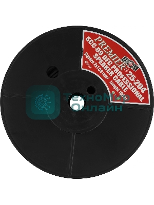 Кабель акустический Premier SCC-09 BC 100м. черный (25-204 100)