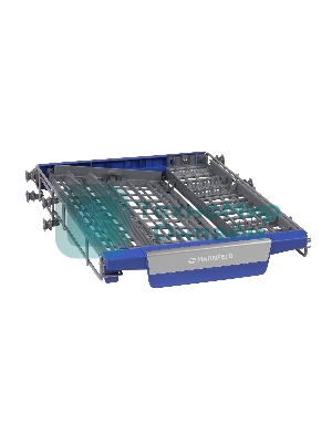 Встраиваемая посудомоечная машина Maunfeld MLP-08IMR, белый/черный, 44.5 см, 10 компл., 47 дБ, класс A++