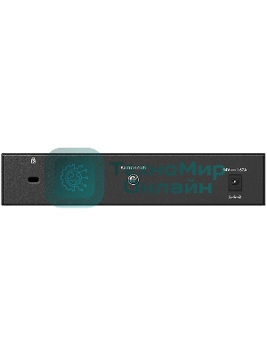 Коммутатор Unmanaged Switch with 8 10/100/1000Base-T ports (4 PoE ports 802.3af/802.3at (30 W), PoE Budget 68).8K Mac address, Auto-sensing, 802.3x Flow Control, Stand-alone, Auto MDI/MDI-X for each port, D-link Green technology, Metal case.Manual + Exter