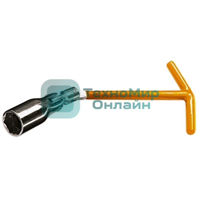 Ключ свечной Sparta 16 мм, с шарниром