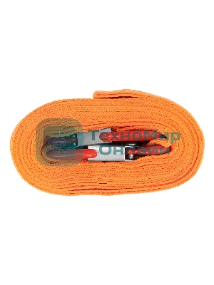 Трос буксировочный Stels 2,5 тонны, 2 крюка, сумка на молнии