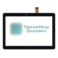 Сенсорное стекло (тачскрин) DP101279-F1 черное