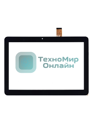 Сенсорное стекло (тачскрин) DP101279-F1 черное
