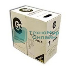 Кабель информационный Lanmaster LAN-5EFTP-OUT кат.5е F/UTP общий экран PVC внешний 305м черный