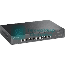 Коммутато TP-Link 8-port Desktop/Rackmount 10G Unmanaged Switch, 8 100/1G/2.5G/5G/10G RJ-45 ports,  1 Fan with intelligent speed control, 100-240 VAC, 50/60 Hz.
