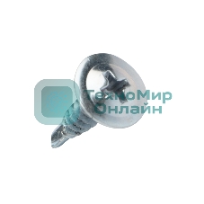 Саморез с прессшайбой Kranz ПШС сверло 4.2х16, короб (200 шт./уп.)