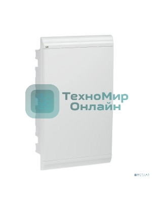 Бокс ЩРВ-П-36 мод. встраив. пластик IP41 PRIME бел. дверь IEK MKP82-V-36-WD-41-05