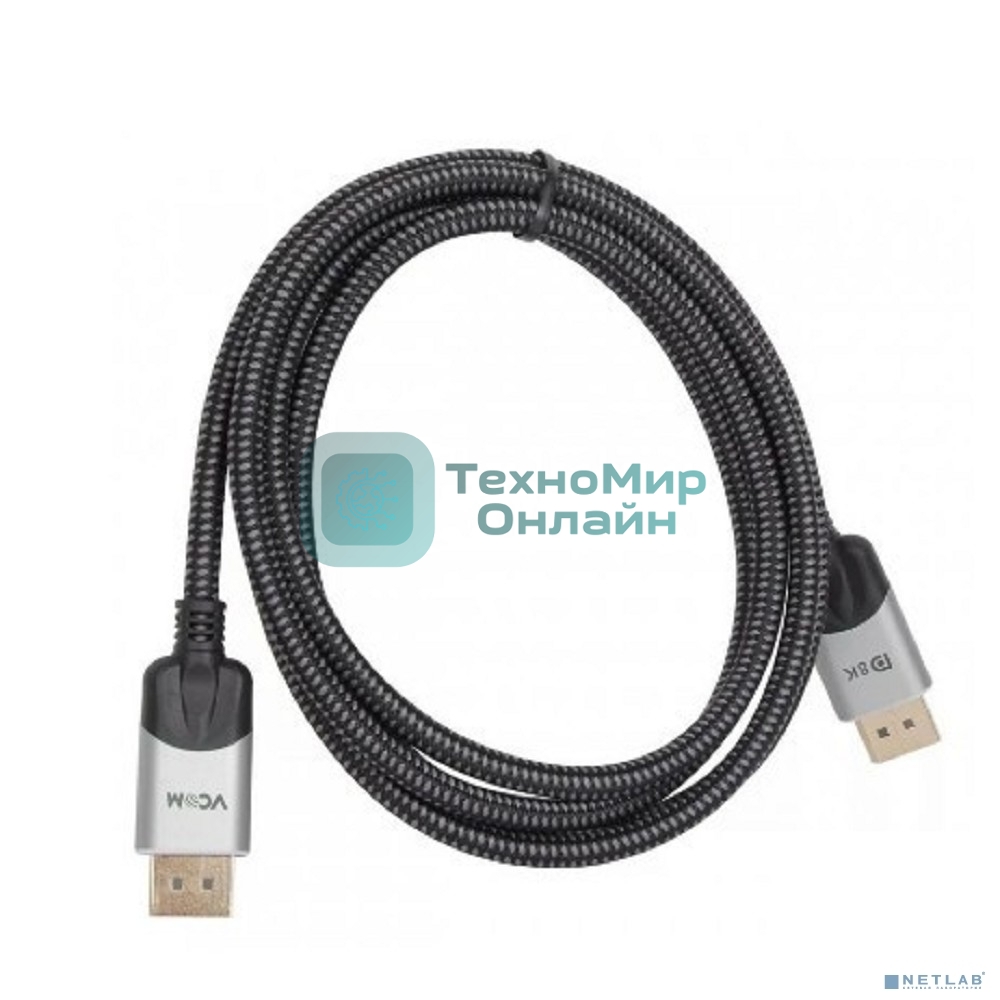 Кабель соединительный VCOM CG635-3M DisplayPort v1.4, 8K@60Hz, 3 м VCOM CG635-3M