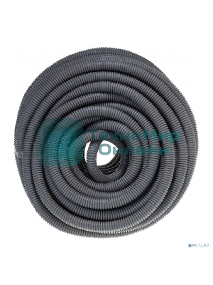 Труба гофрированная ПВХ ЭРА (серый) d 25 мм с зонд. легкая 50 м (12)