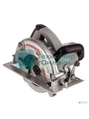 Пилы электрические дисковые, торцовочные, монтажны ИНТЕРСКОЛ ДП-165/1200 Пила дисковая 1200Вт,ф165/20мм,4700о/м,4.5кг 96.1.0.00