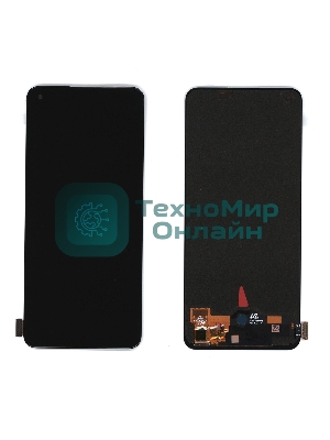 Дисплей для OPPO A78 4G в сборе с тачскрином черный