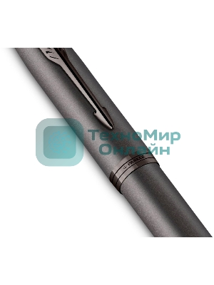 Ручка роллер Parker IM Monochrome T328 (CW2172960) Gun Metal, F, черные чернила, подарочная коробка