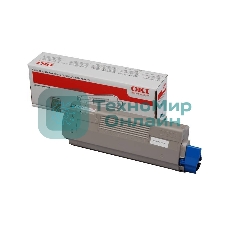 Картридж лазерный Oki C610 8K черный