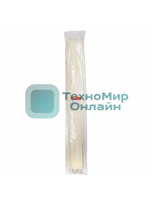 Хомут-стяжка кабельная нейлоновая Rexant 1020x9,0 мм, белая, упаковка 100 шт.