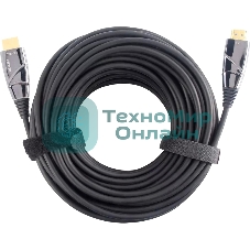 Активный оптический кабель VCOM D3743-20M HDMI 19M/M,ver. 2.1, 8K@60 Hz 20m VCOM D3743-20M