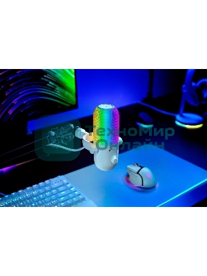 Микрофон Razer Seiren V3 Chroma - белый/Razer Seiren V3 Chroma - белый